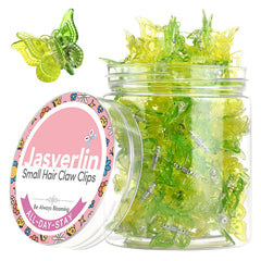 JASVERLIN front packaging showing 50 lime glow clips for vibrant storage