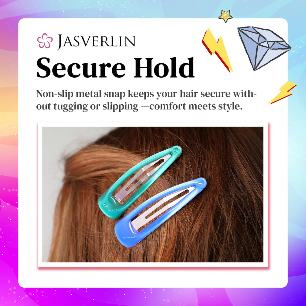 JASVERLIN clip in ponytail demonstrating reliable all-day grip