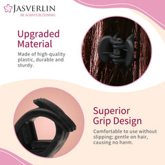 JASVERLIN side view of clip spring and jaw showing durable construction benefit
