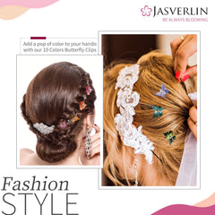 JASVERLIN rainbow array laid flat showing color variety for styling