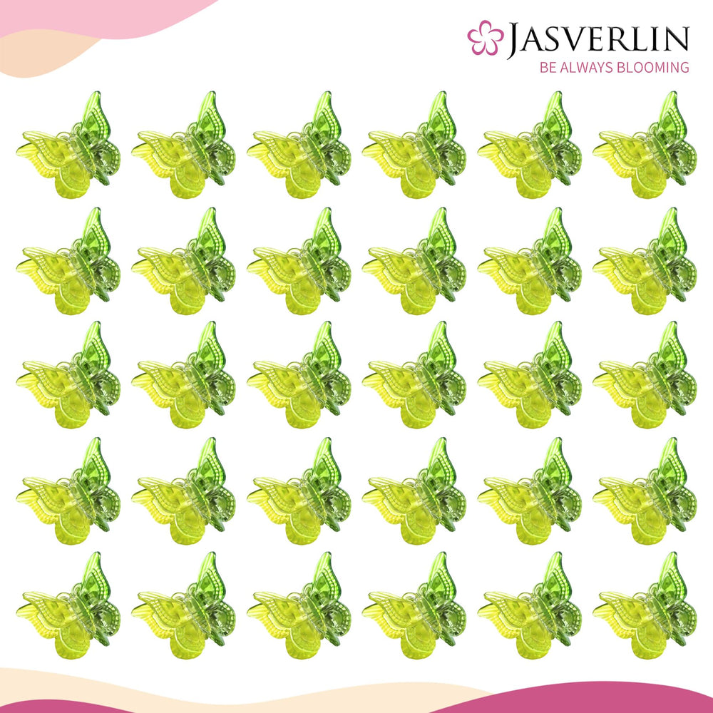 JASVERLIN reusable storage container open with organized clips