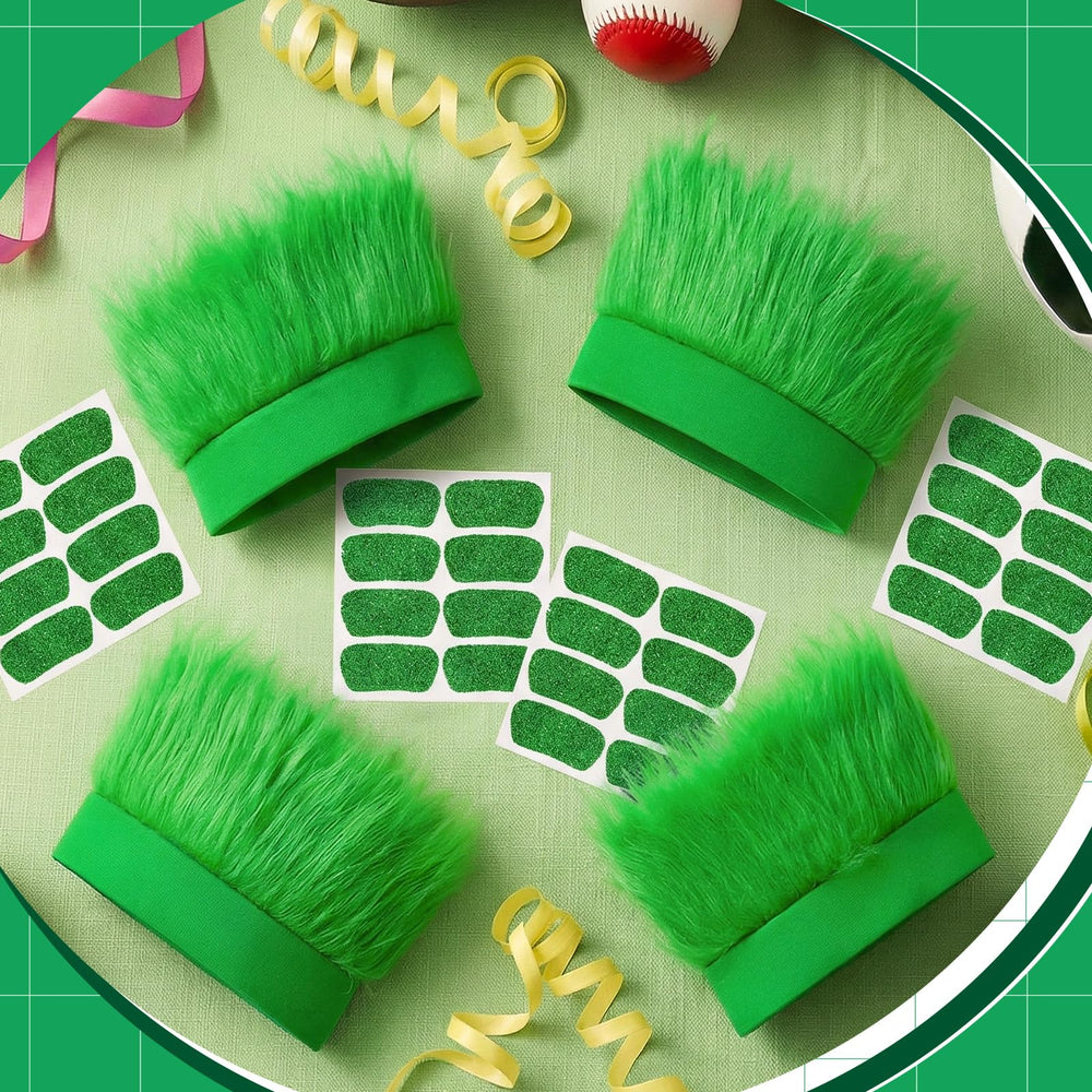 JATEBI headband in St. Patrick's Day setting showing festive look and team spirit boost