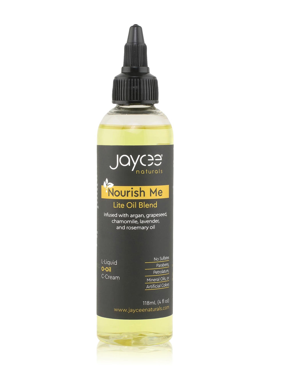 Jaycee Naturals displayed on bathroom shelf in lifestyle setting for routine integration