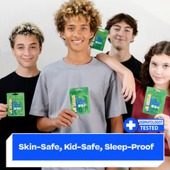JB SKRUB pack in travel bag illustrating portability and quick care