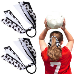 Jeffan front view of soccer bow showing team spirit and secure hold