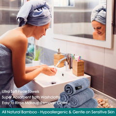 JEFFSUN used in baby bath showing gentle, absorbent cloth for infants