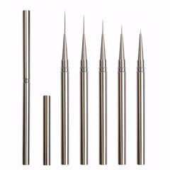 JEONEKID front view of 5-piece brush set showing kit benefits