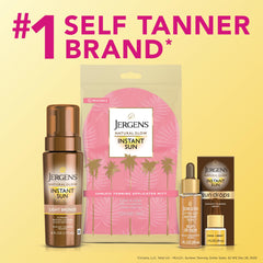 Jergens product in beach bag lifestyle shot conveying ready-for-vacation glow