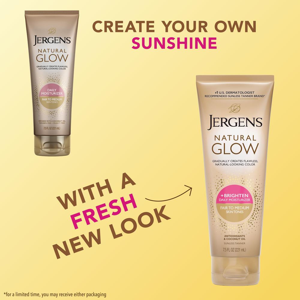 Jergens open cap lotion close-up highlighting easy dispensing and control