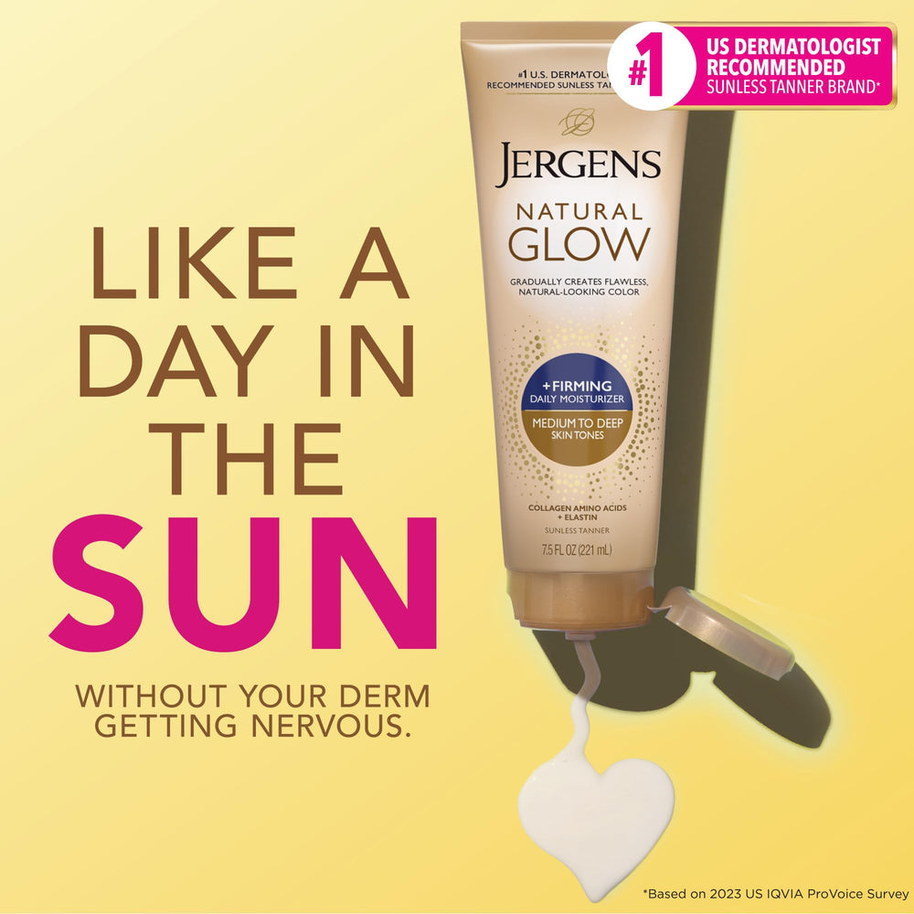 Jergens cream texture close-up showing smooth spreadability and hydration