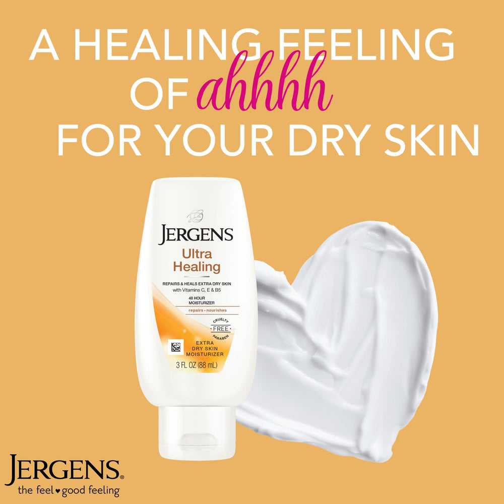 Jergens tube inside travel bag ready for on-the-go hydration and convenience