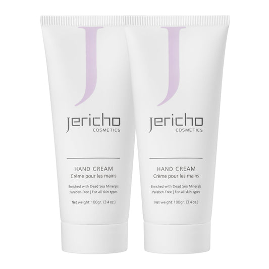 Jericho front tube showing product label and compact size for travel