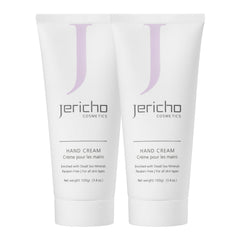 Jericho front tube showing product label and compact size for travel