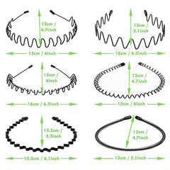 JERLITU all six unique wave styles displayed for versatile styling benefit