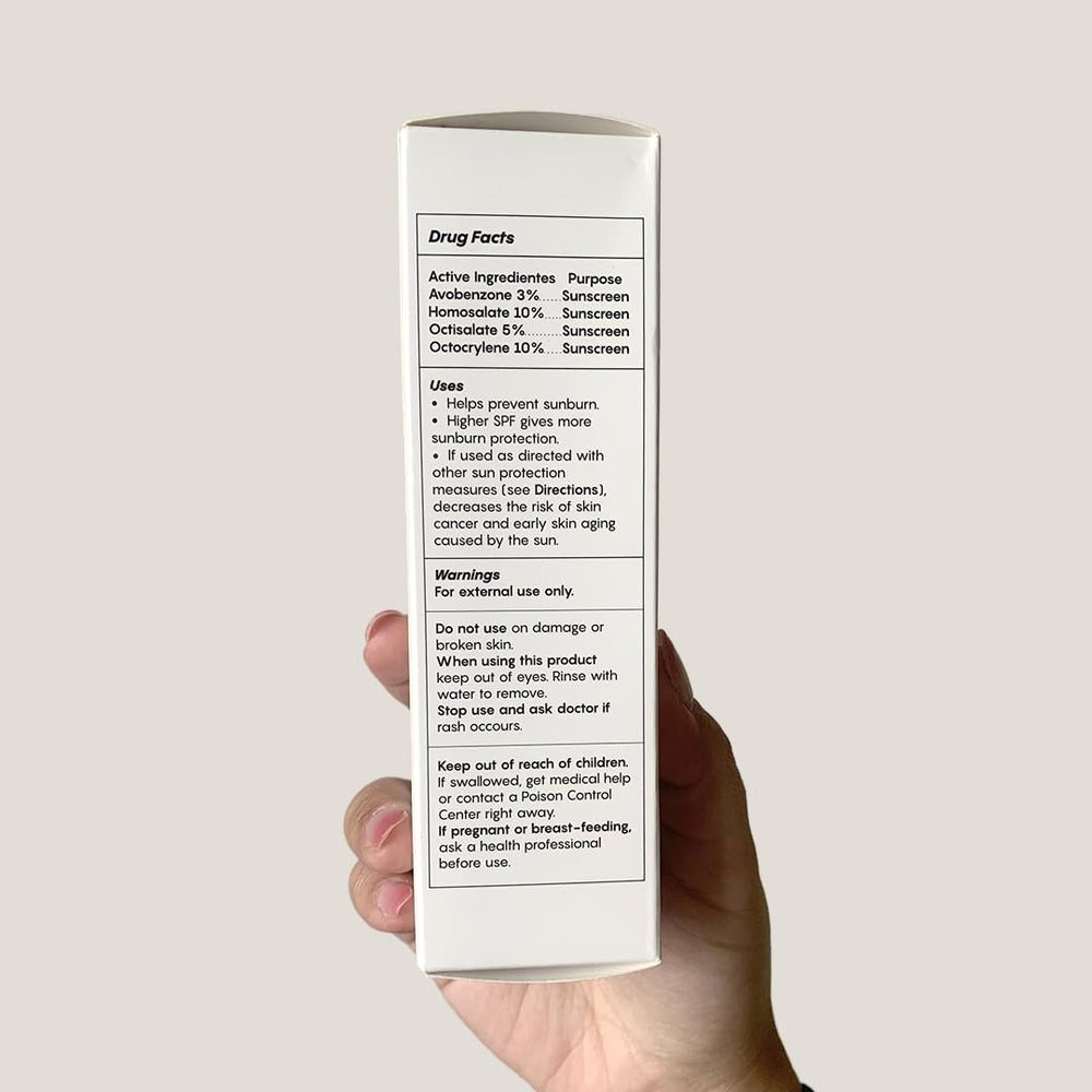 JESS BEAUTY back packaging showing usage instructions and vegan cruelty-free benefit