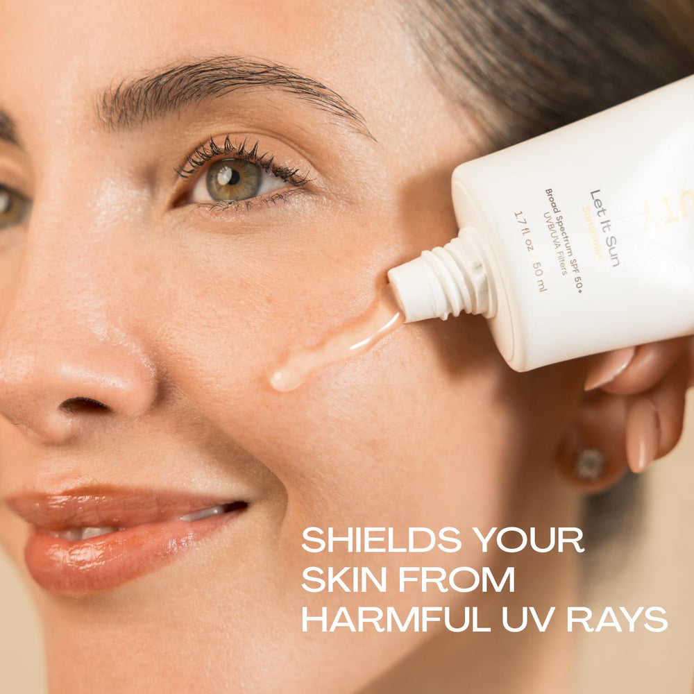 JESS BEAUTY size comparison with travel items showing 1.7 fl oz portability benefit