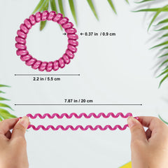 JessLab size comparison next to a coin showing compact 2.17-inch diameter for most hair