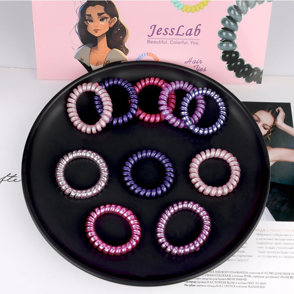 JessLab worn as a wrist bracelet for convenient storage and quick on-the-go styling