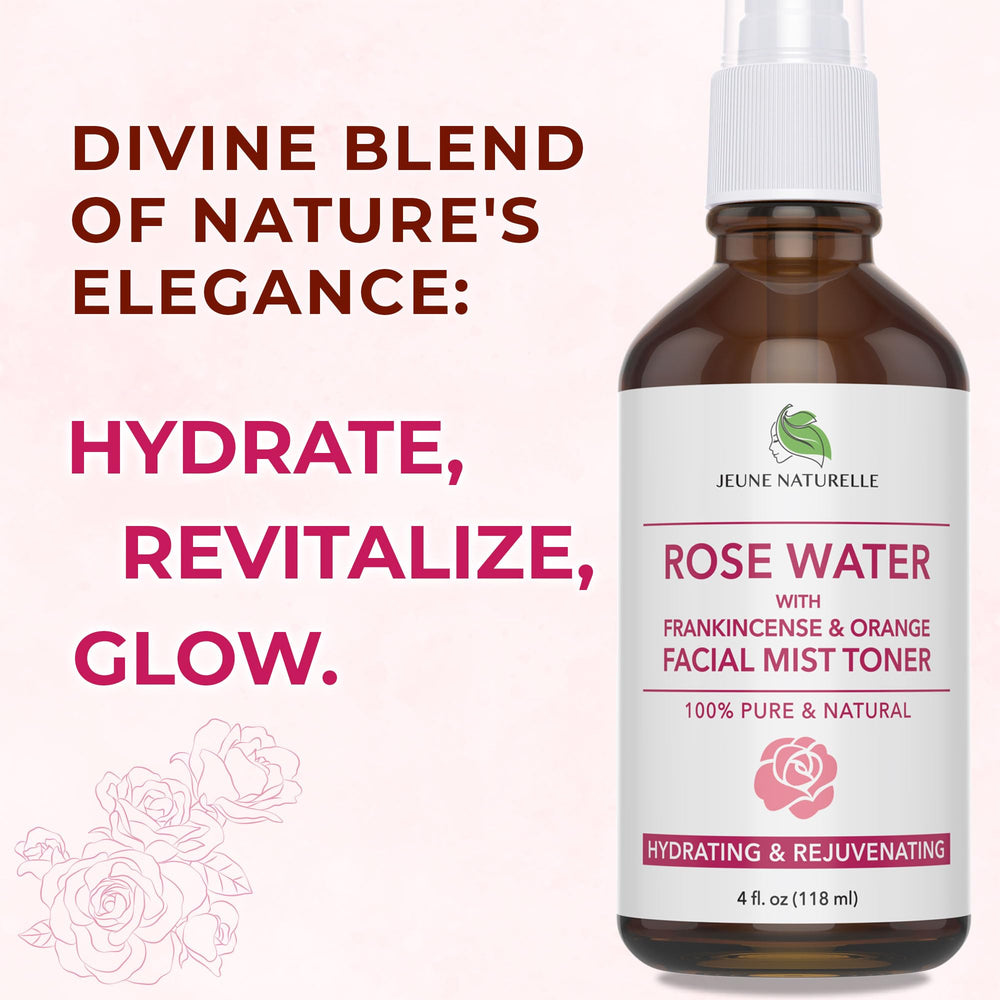 Jeune Naturelle close-up spray nozzle demonstrating fine mist delivery