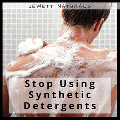 Jewett Naturals in bathroom lifestyle scene conveying calming care