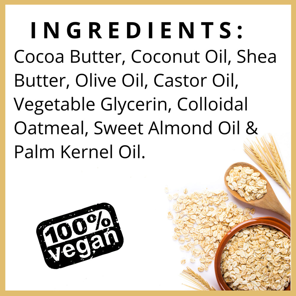 Jewett Naturals close-up of colloidal oatmeal texture soothing visual