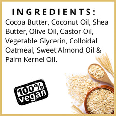 Jewett Naturals close-up of colloidal oatmeal texture soothing visual