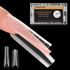 JEWHITENY front packaging showing 280-piece dual-form kit and organized sizes for efficiency