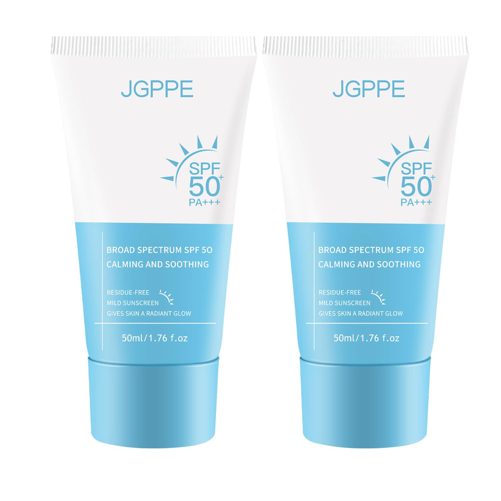 Jgppe front packaging showing SPF 50+ and tinted essence benefit