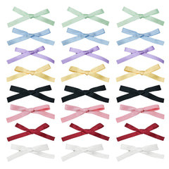 JGQUR front view of 24-piece bow pack shows color variety and portability benefit