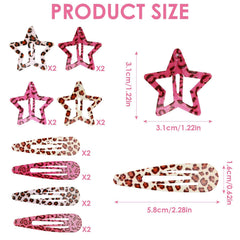 JHJEWH close-up of pink leopard print highlighting durable finish