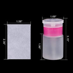 JIASHENG pump bottle filled with compatible non-acetone solution for safe storage