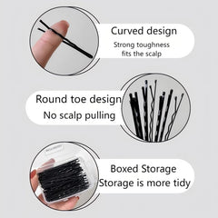 Jimmidy organized storage box with neatly stacked pins for easy access