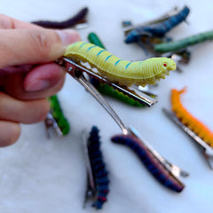 JINBUYAO underside showing metal duckbill clip and reliable grip benefit