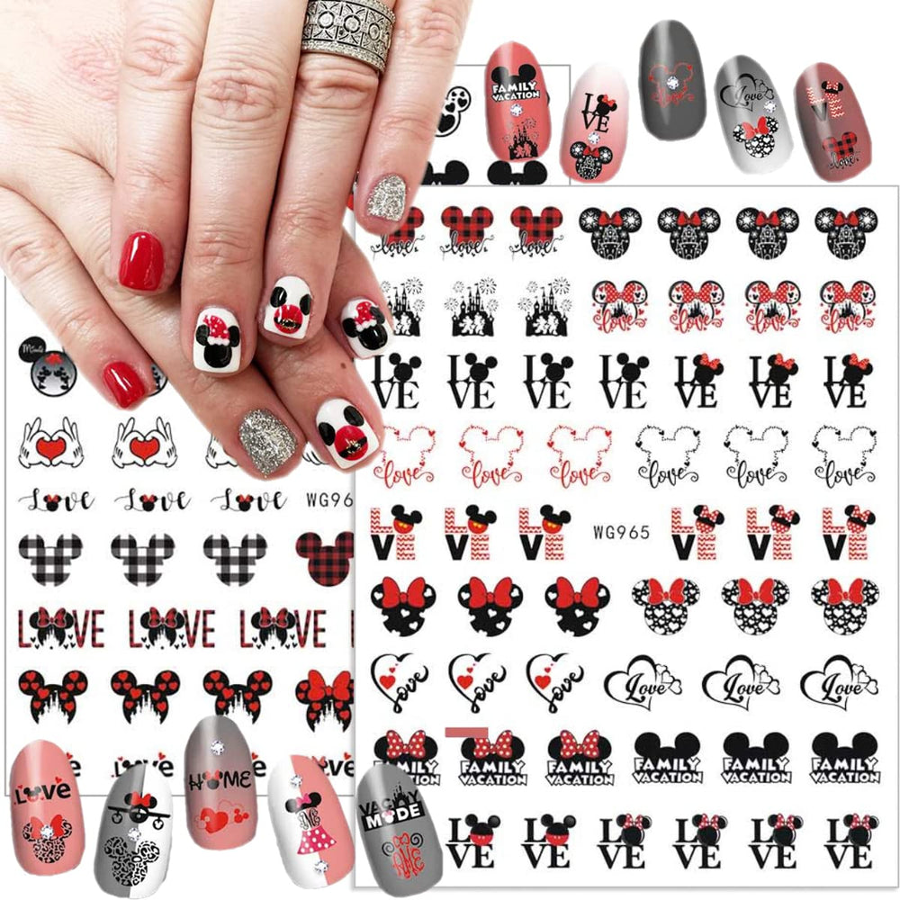 JinPren stickers being applied with tweezers for neat and easy DIY manicure