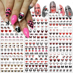 JinPren front packaging showing six sheets and colorful heart designs for quick styling