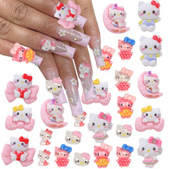 JinPren front packaging showing 40 cute cat charms for instant style