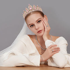 JIOMULIG side profile showing tiara height and comfortable fit benefit