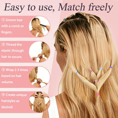 JIRIS securing a braid highlighting neat, discreet finish