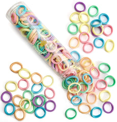 JIRIS front packaging showing 100 multicolor hair ties and set benefit