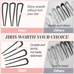 JIRIS pin beside ruler showing 4.2 inch length, clear size reference