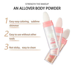 JISKG powder texture macro showing fine silky shimmer, smooth blendability