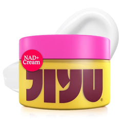 JIYU jar front packaging showing small 50 ml moisturizer, clear branding and product benefit