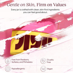 JIYU product label highlighting NAD+, ceramide, vitamin C and hyaluronic acid benefits
