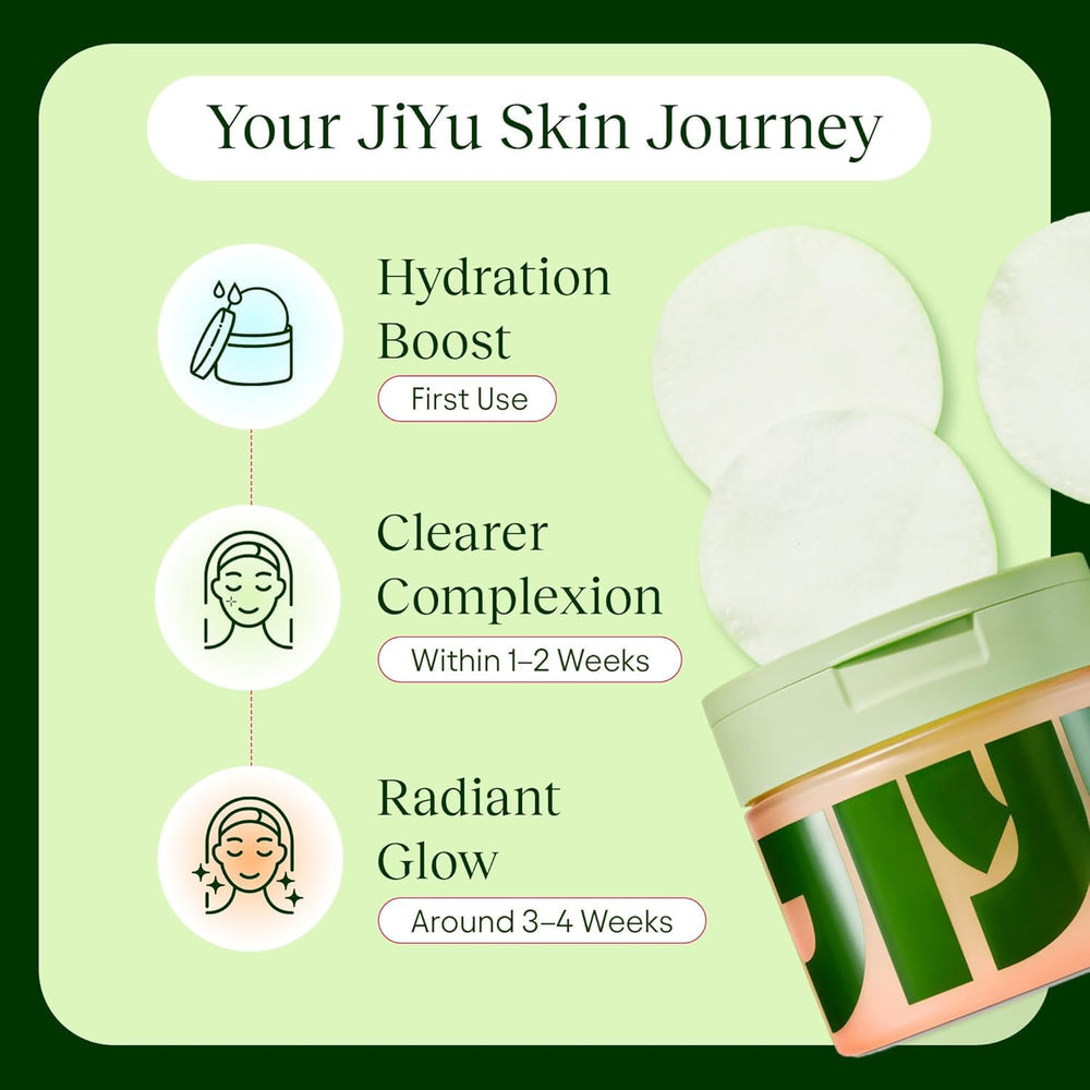 JIYU pad in hand ready for use, showing easy application and travel convenience