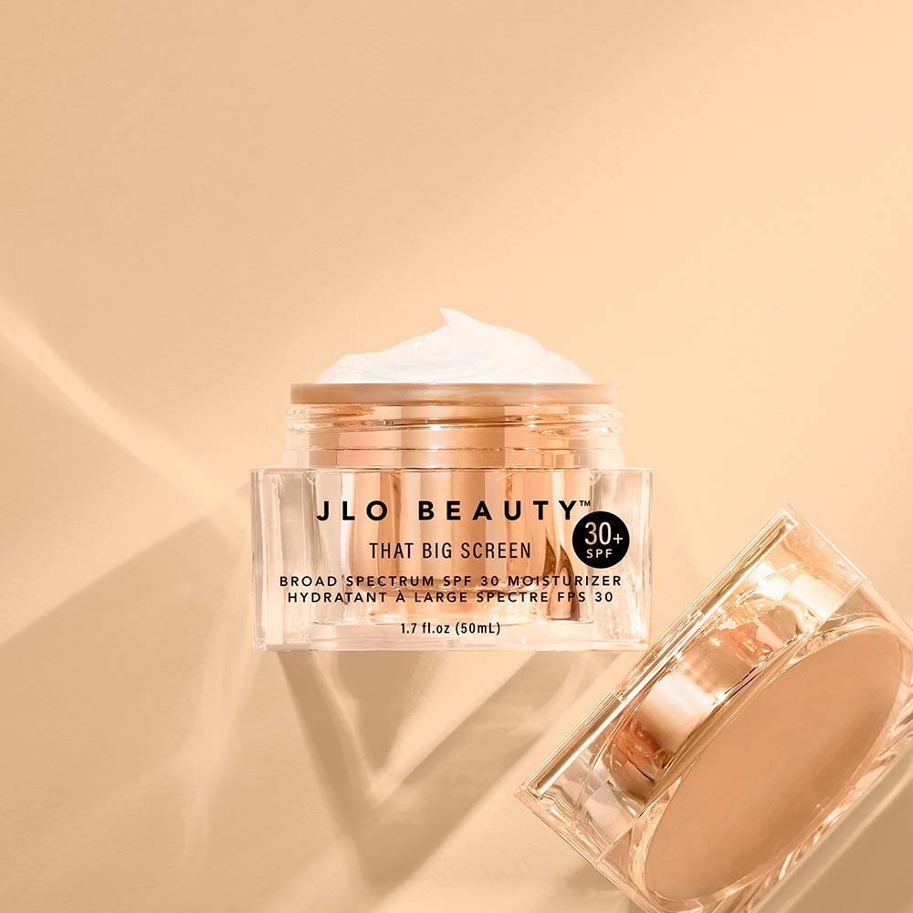 JLO BEAUTY hyaluronic acid ingredient visual emphasizing moisture boost