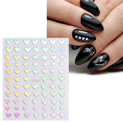 jmeowio sticker applied on nail demonstrating quick use