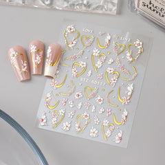 jmeowio four sheets laid out displaying design variety for mix-and-match creativity