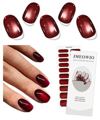 jmeowio front packaging showing cat eyes red design and easy application benefit