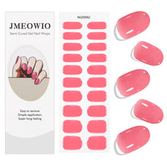 jmeowio front packaging showing orange pink wraps and included tools for quick application