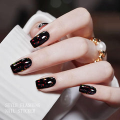 jmeowio on a hand model demonstrating long-wear polished look